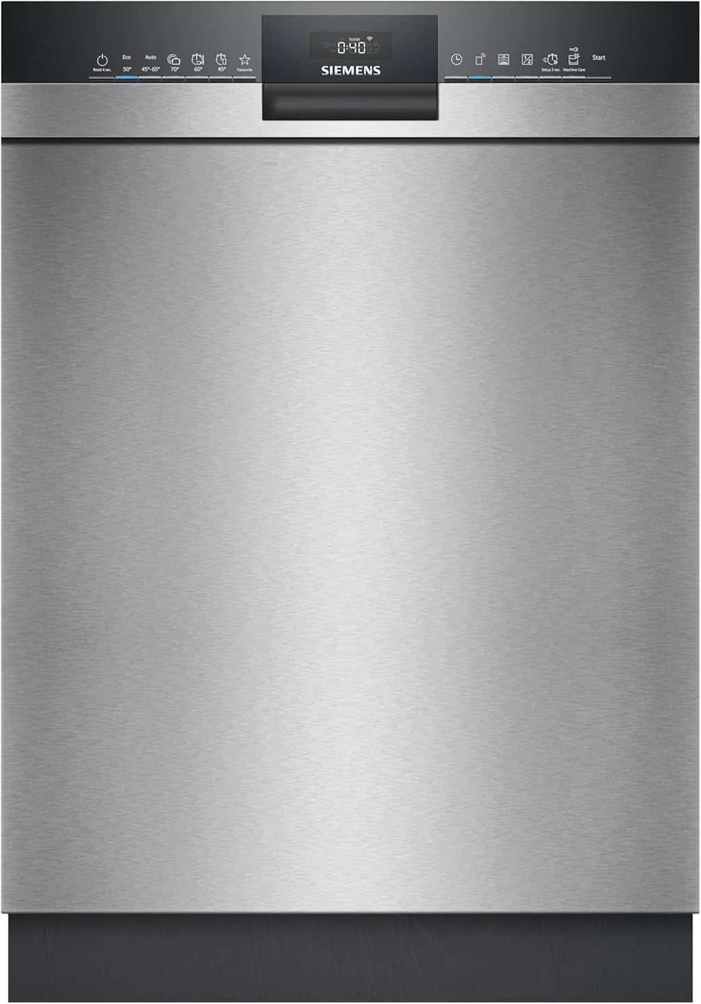 Siemens SN63EX06VE, iQ300 Smarter Geschirrspüler, Vollintegrierte Spülmaschine, 60 cm, Besteckschublade, Extra leise, varioSpeed, Automatische Türöffnung, Dreifach rackMatic, infoLight, intesiveZone