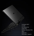 GPD Pocket 4 (8840U) Ultra Mobile PC de aluminio con Windows 11, pantalla 8.8 Ultra HD giratoria 180°, Ryzen 7 8840U, RAM 16 GB LPDDR5x, SSD NVMe 1 TB, Wi-Fi 6E, Ethernet 2.5G, Bluetooth 5.3