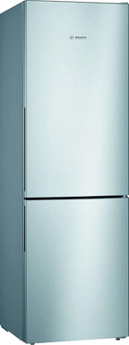 Bosch KGN36NWEA Serie 2 Kühl-Gefrier-Kombination, 186 x 60 cm, 215 L Kühlen & 87 L Gefrieren, NoFrost nie wieder abtauen, LED-Beleuchtung gleichmäßige Ausleuchtung