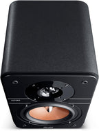 Teufel Ultima 20 - HiFi-Regallautsprecher, Kompakt & Leistungstark, Phase-Plug, Präziser Sound, 2-Wege-System, Bassreflex-Aufbau - Schwarz