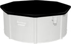Bestway Hydrium - Piscina de Pared de Acero con Filtro de Arena, diámetro de 300 x 120 cm, Gris, Redonda