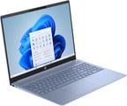 HP OmniBook 5 16″ OLED, Ordenador portátil (Procesador AMD Ryzen AI 7 350, 32GB RAM, 1TB SSD, Gráficos AMD Radeon 860M, Windows 11 Home) Azul - Teclado QWERTY Español
