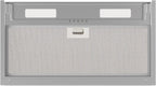 Cata Campana de Integración ARMONIA 60 X con 3 Niveles de Extracción Panel de Control Mecánico Nivel Sonoro 56 db Motor M3R Extra Silencioso Iluminación LED Visera Cristal Ancho 52.1 Color Inox