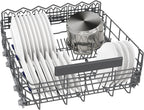 Siemens SN63EX06VE, iQ300 Smarter Geschirrspüler, Vollintegrierte Spülmaschine, 60 cm, Besteckschublade, Extra leise, varioSpeed, Automatische Türöffnung, Dreifach rackMatic, infoLight, intesiveZone