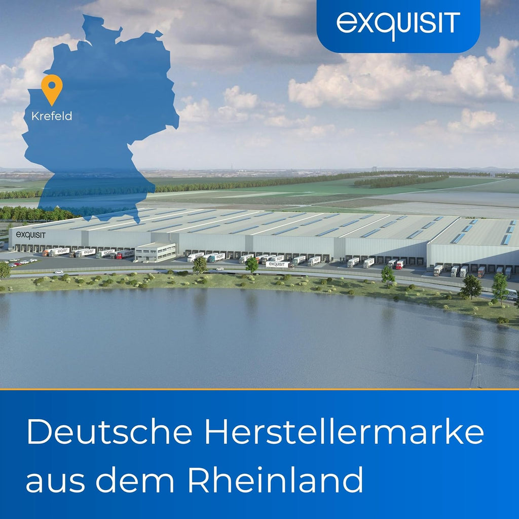 Exquisit Geschirrspüler, Spülmaschine, 45 cm Breite, Teilintegriert, 9 Maßgedecke, 9 Liter, Startzeitvorwahl, ECO-Modus, Geschirrspüler 45 cm, EGSP51009-EB-030E inox