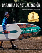 ZLX Tabla de Surf de Remo con Asiento de 320 cm, Inflable, para Adultos, Apta para Principiantes, Amplia y Estable, Antideslizante
