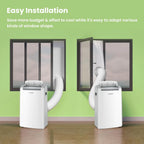 Comfee Mobiles Klimagert Easy Cool 2.0, 7000 BTU 2,0kW, Kühlen&Ventilieren&Entfeuchten, Raumgre bis 68m(25㎡), APP-Steuerung/Alexa/Google Home/IFTTT, Mobile Klimaanlage mit Abluftschlauch