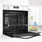 Balay – Horno multifunción, 60 cm de ancho, 71L, Serie Cristal, Función Freidora de aire, Aqualisis, blanco, 3HB5159B4