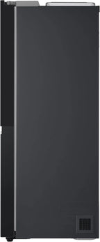 LG GSGV81PYLL Side by Side Kühlschrank, Klasse E, 635 L, Instaview, Kühlschrank mit Gefrierfach, Eis-, Crushed Ice- Wasserspender, Total NoFrost, Smart Inverter Kompressor, Wi-Fi
