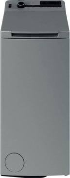 Bauknecht WMT Silver 6513 D4 Toplader-Waschmaschine/ 6,5 kg/ 1300 UpM/Vollwasserschutz/Autom.-Trommelpositionierung/SoftOpening/ 15° Green&Clean/Kurz 30/ Aqua Saver/Extra Spülen/Startzeitvorwahl
