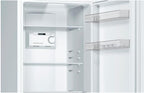 Bosch KGN36NWEA Serie 2 Kühl-Gefrier-Kombination, 186 x 60 cm, 215 L Kühlen & 87 L Gefrieren, NoFrost nie wieder abtauen, LED-Beleuchtung gleichmäßige Ausleuchtung