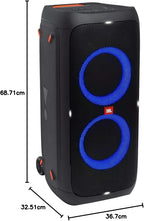 Jbl Partybox 110 JBLPARTYBOX110EU Głośnik Bluetooth, Czarny, ‎24 x 69 x 2,5 cm
