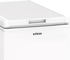 Edesa Congelador Horizontal EZH-0611, Altura 0.84 m, Termostato Ajustable, Fácil Limpieza, Alarma Integrada, Bajo Nivel Sonoro, Gran Capacidad 59 l, Potencia 60W, Color Blanco