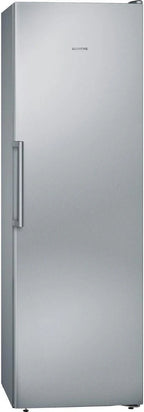 Siemens GS54NAWCV iQ500 Gefrierschrank, 176 x 70 cm, 327 L, noFrost nie wieder abtauen, bigBox Platz für großes Gefriergut, varioZone flexible Glas-und Schubladen, Weiß