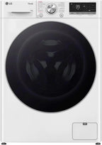 LG F4WV7080, Klasse A, Frontlader-Waschmaschine 8 kg, 1400 U/Min, AI Direct Drive, Wi-Fi, Tiefenreinigung mit Dampf, Groe Kapazitt, TRIPLE A, Auentür aus Sicherheitsglas, 62 x 60 x 85 cm  Wei