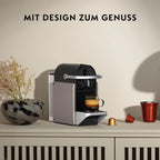 2025 Cafetera de cápsulas Krups Nespresso Pixie Redesign | Espresso y lungo | Estilo industrial | Bajo consumo energético | Apagado automático | Bandeja ajustable | Cápsulas reciclables | Modelo XN306T