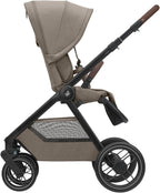 Maxi-Cosi Oxford Cochecito, 0-4 años, 0-22 kg, Plegado compacto, Asiento espacioso, reclinación ergonómica, Suspensión de última generación, 3 reclinaciones, 10 kg Amplia cesta, Twillic Truffle