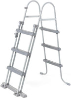BESTWAY 56418 - Piscina Desmontable Tubular Steel Pro MAX 366 x 100 cm, con Depuradora Cartucho 2.006 L/H y Escalera