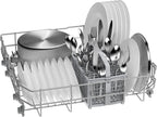 Balay 3VF5012NP Integrated Dishwasher, 60 cm, Extra-Quiet Motor, Automatic Program, Grey