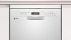 Balay - Lavajillas, Libre instalación, 45 cm de ancho, Motor ExtraSilencio, Home Connect, Display LED, Blanco, 3VN4030BA