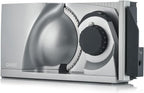 GRAEF MYtiny MT1000 - Cortadora plegable, 170 W, cuchilla Ø170 mm, metálica, corte 0-15 mm, pan, compacta, Made in Germany, plata
