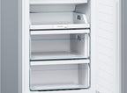 Bosch KGN36NWEA Serie 2 Kühl-Gefrier-Kombination, 186 x 60 cm, 215 L Kühlen & 87 L Gefrieren, NoFrost nie wieder abtauen, LED-Beleuchtung gleichmäßige Ausleuchtung