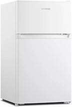 INFINITON | Frigorifico FG-A82B2P | Dos Puertas | Capacidad 85 L | Descongelación DEFROST | Alto 85 Cm | Clase Energética A+ /F | Temperatura Regulable | Color Blanco |
