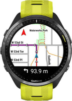 Garmin Runners Smartwatch Forerunner 965 | 23 días de duración de la batería en Modo de Reloj Inteligente con Pantalla Colorida y Pantalla táctil Amoled | Mapas Integrados y métricas de Entrenamiento