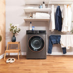 Cecotec Lavadora 10Kg Carga Frontal Bolero DressCode 10610 Inverter Steel A. 1400 RPM, Steam Max, Motor Inverter Plus, 15 Programas, OnSmart, Smooth Wash, Stop&Go, Goma Antibacteriana, Drum Clean
