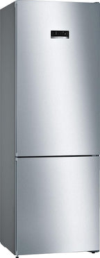 Bosch KGN36NWEA Serie 2 Kühl-Gefrier-Kombination, 186 x 60 cm, 215 L Kühlen & 87 L Gefrieren, NoFrost nie wieder abtauen, LED-Beleuchtung gleichmäßige Ausleuchtung