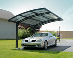 Canopia by Palram Carport Arizona 5000 en policarbonato, Aluminio Robusto e Inoxidable Que Protege el Coche de la luz Solar