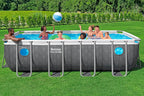 Bestway Juego de Piscina Rectangular Splashview de 16' x 8' x 48"/4.88 MX 2.44 MX 1.22 m