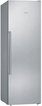 Siemens GS54NAWCV iQ500 Gefrierschrank, 176 x 70 cm, 327 L, noFrost nie wieder abtauen, bigBox Platz für großes Gefriergut, varioZone flexible Glas-und Schubladen, Weiß
