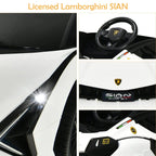 Lamborghini Licenciado Eléctrico con Suspensión y Bluetooth