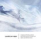Corberó - Lavadora Carga Superior 6.5kg| CLACSM6524 | 1200 RPM | 16 Programas, Función Vapor, ECO, limpieza tambor| Inicio Diferido| Lavado Rápido | Planchado Fácil | Indicadores LED | Blanco
