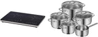WMF Kult X Doppel- Induktionskochfeld 2 Platten, Kochplatte bis 28 cm, 2 Kochzonen, 8 Stufen, Topferkennung,Touch-Display, Glaskeramik, Timer-Funktion, 3500 W
