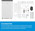 MIDEA Pingüino Aire Acondicionado Portátil Frío y Calor 3000 Frigorías / 12000 BTU - Climatizador silencioso con bomba calor 3500 W Air conditioner 4 modalidades con kit de ventana y control remoto