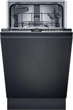 Siemens SR65YX08ME, iQ500 Smarter Geschirrspüler Vollintegriert, 45 cm breit, Besteckschublade, Zeolith, extra leise, aquaStop, automatische Türöffnung nach Programmende, varioSpeed, Innenbeleuchtung