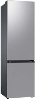 Samsung Kühl-Gefrier-Kombination, Kühlschrank mit Gefrierfach, 203 cm, 390 l Gesamtvolumen, 114 l Gefrierteil, AI Energy Mode, Edelstahl-Look, RL38C600CSA/EG
