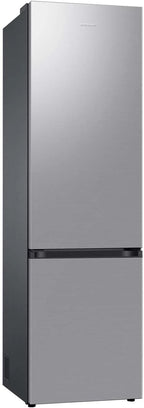 Samsung Kühl-Gefrier-Kombination, Kühlschrank mit Gefrierfach, 203 cm, 390 l Gesamtvolumen, 114 l Gefrierteil, AI Energy Mode, Edelstahl-Look, RL38C600CSA/EG