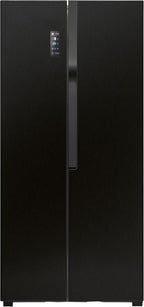 Bomann® Kühlschrank mit Gefrierfach | No-Frost Gefrierteil | 186cm Kühlschrank | 39dB | Kühl Gefrierkombination mit MultiAirflow | 320L | Kühl Gefrierkombination No-Frost | KG 7361 schwarz-inox