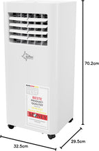 SUNTEC Mobiles Klimagerät Impuls 2.6 Eco R290 – Klimaanlage mobil und leise mit Abluftschlauch – Kühler & Entfeuchter für Räume bis 34 qm – Mobile Kühlung für Wohnung & Büro – 9.000 BTU | 2600 Watt
