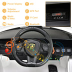 Lamborghini Licenciado Eléctrico con Suspensión y Bluetooth