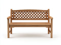 Bancos de jardín madera 120x60x85 cm marrón exterior resistente diseño clásico