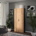 Vicco Armario Universal Ingo, Antracita/Roble Dorado, 80 x 183.8 cm