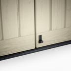 Keter Sio Max -Cobertizo de jardín exterior, Capacidad 1200L, Color Topo/Beige, 145.5 x 125 x 82 cm