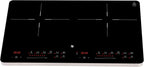 WMF Kult X Doppel- Induktionskochfeld 2 Platten, Kochplatte bis 28 cm, 2 Kochzonen, 8 Stufen, Topferkennung,Touch-Display, Glaskeramik, Timer-Funktion, 3500 W