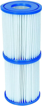 BESTWAY 56456 - Piscina Desmontable Tubular Power Steel, Depuradora de cartucho de 2.006 litros/hora, 412x201x122 cm