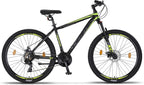 Licorne Bike Diamond Premium - Bicicleta de montaña de aluminio para niños, niñas, hombres y mujeres, cambio de 21 velocidades, freno de disco, horquilla delantera ajustable de 26, 27,5 y 29 pulgadas