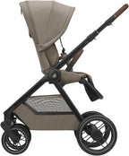 Maxi-Cosi Oxford Cochecito, 0-4 años, 0-22 kg, Plegado compacto, Asiento espacioso, reclinación ergonómica, Suspensión de última generación, 3 reclinaciones, 10 kg Amplia cesta, Twillic Truffle